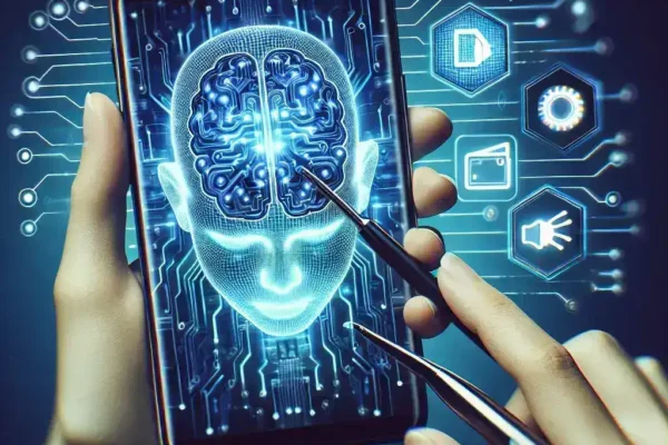 "Demostración de IA de Panther Lake en Computex 2023, mostrando el rendimiento innovador en la edición móvil con gráficos avanzados y procesamiento rápido."