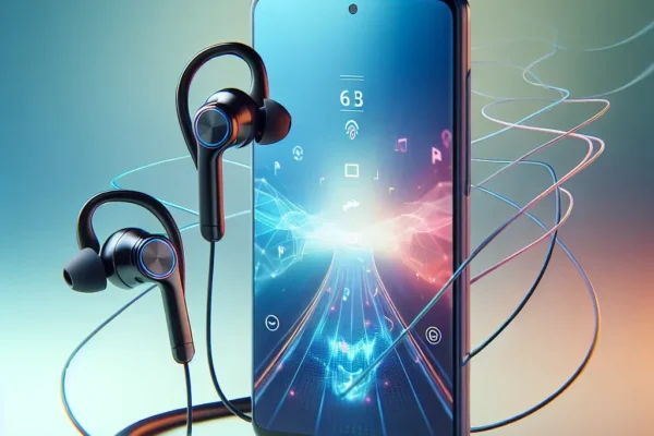 "JBL Quantum TWS 2 wireless earbuds designed for mobile gamers, showcasing sleek ergonomic design and advanced audio technology for immersive gaming experience."